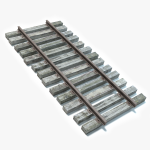 3d Railroad Track