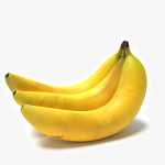 3d Bananas Model