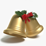 3d Christmas Bells