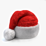 3d Santa Hat