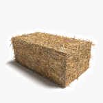 3d Hay Bale Rectangle