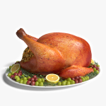 3d Thanksgiving Turkey