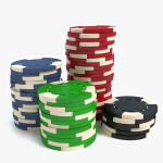 3d Poker Chips