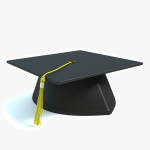 3d Graduation Hat