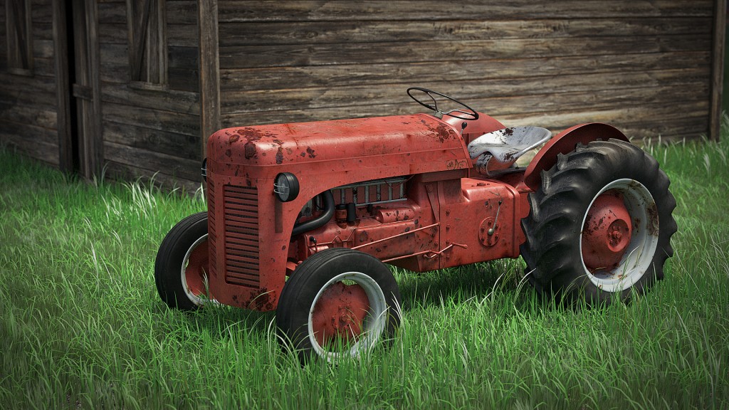 Old Rusty Tractor