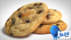 3d Chocolate Chip Cookie Model