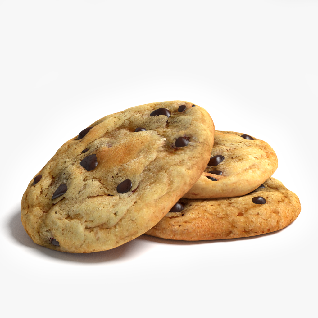 3d Chocolate Chip Cookie