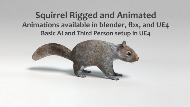 UE4 Squirrel – Basic AI and Third Persion Setup