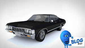 3d 1967 Chevy Impala