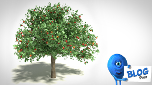3d Apple Tree Model
