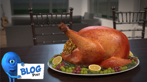 3d Thanksgiving Turkey