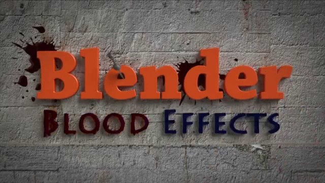 Blender Blood Effects